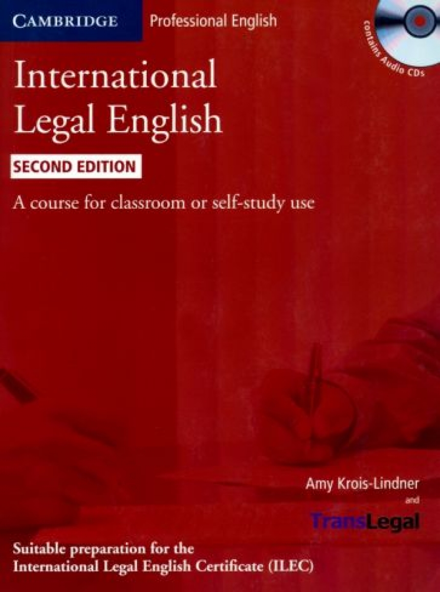 International Legal English (Second Edition) Student'S Book With.