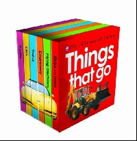 Roger, Priddy My Little Pocket Things That Go Library - set of 6 board books 