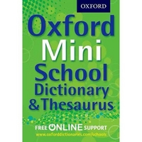 Oxford Mini School Dictionary & Thesaurus Paperback 