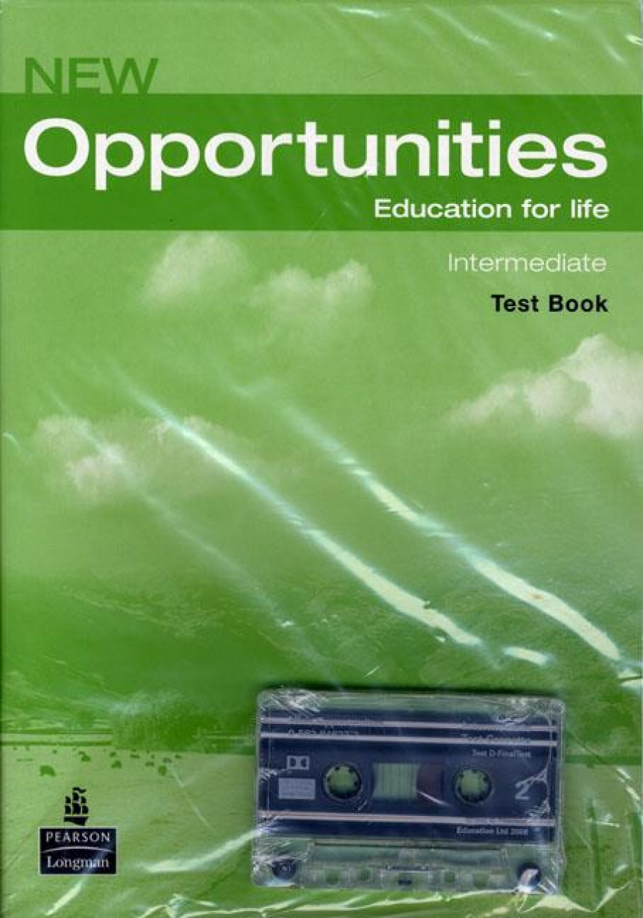 New Opportunities Intermediate Testbook with Audiocassette Pack 