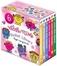 Little Miss Pocket Library (6 board books box) 
