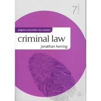 Jonathan, Herring Criminal Law 7ed 