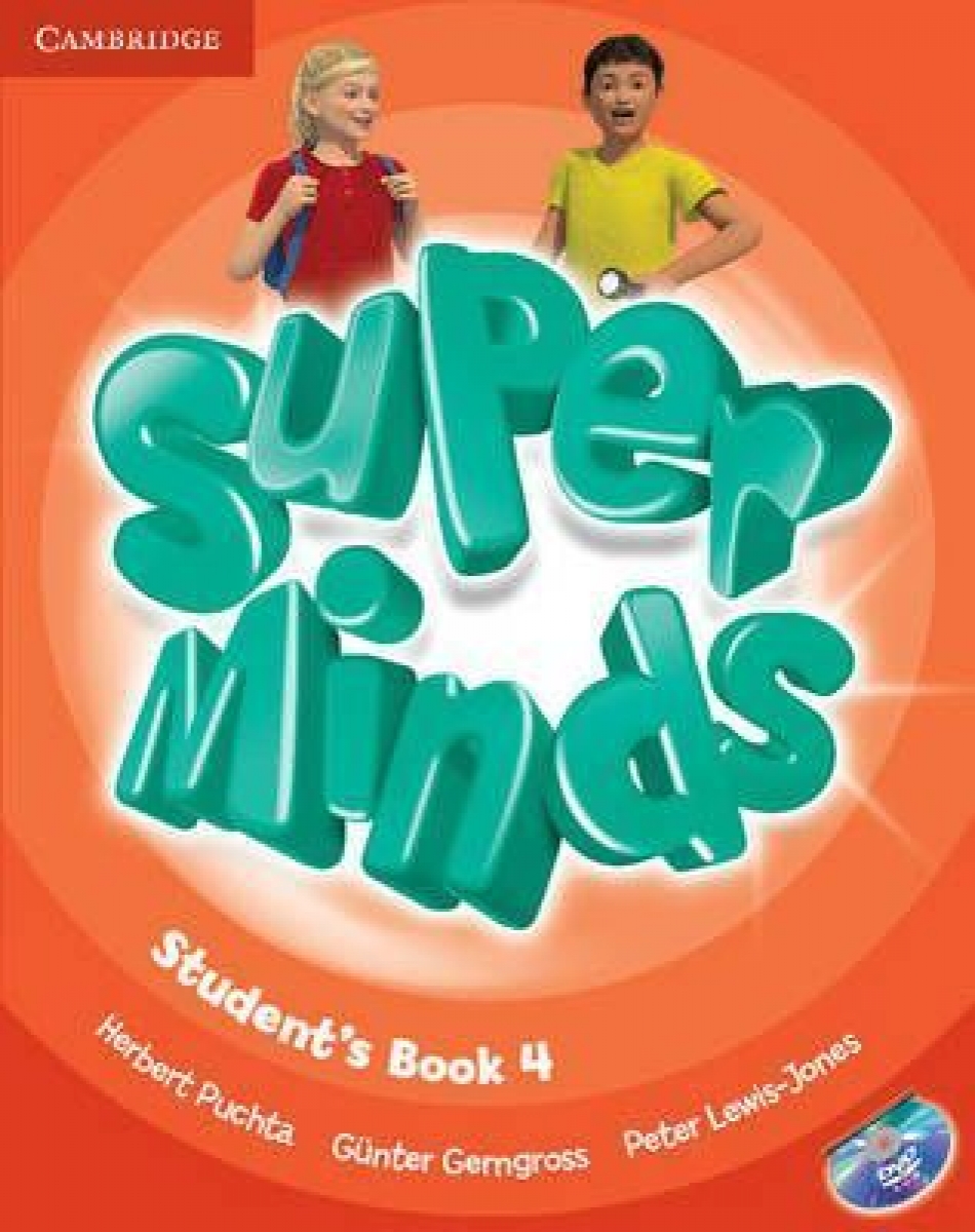 Herbert Puchta, Gunter Gerngross, Peter Lewis-Jones Super Minds Level 4 Student's Book with DVD-ROM 
