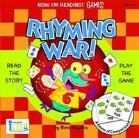 Now I'm Reading: Rhyming War!  board book 