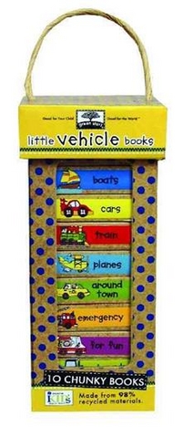 Little Vehicle Books box set (10 board books) 