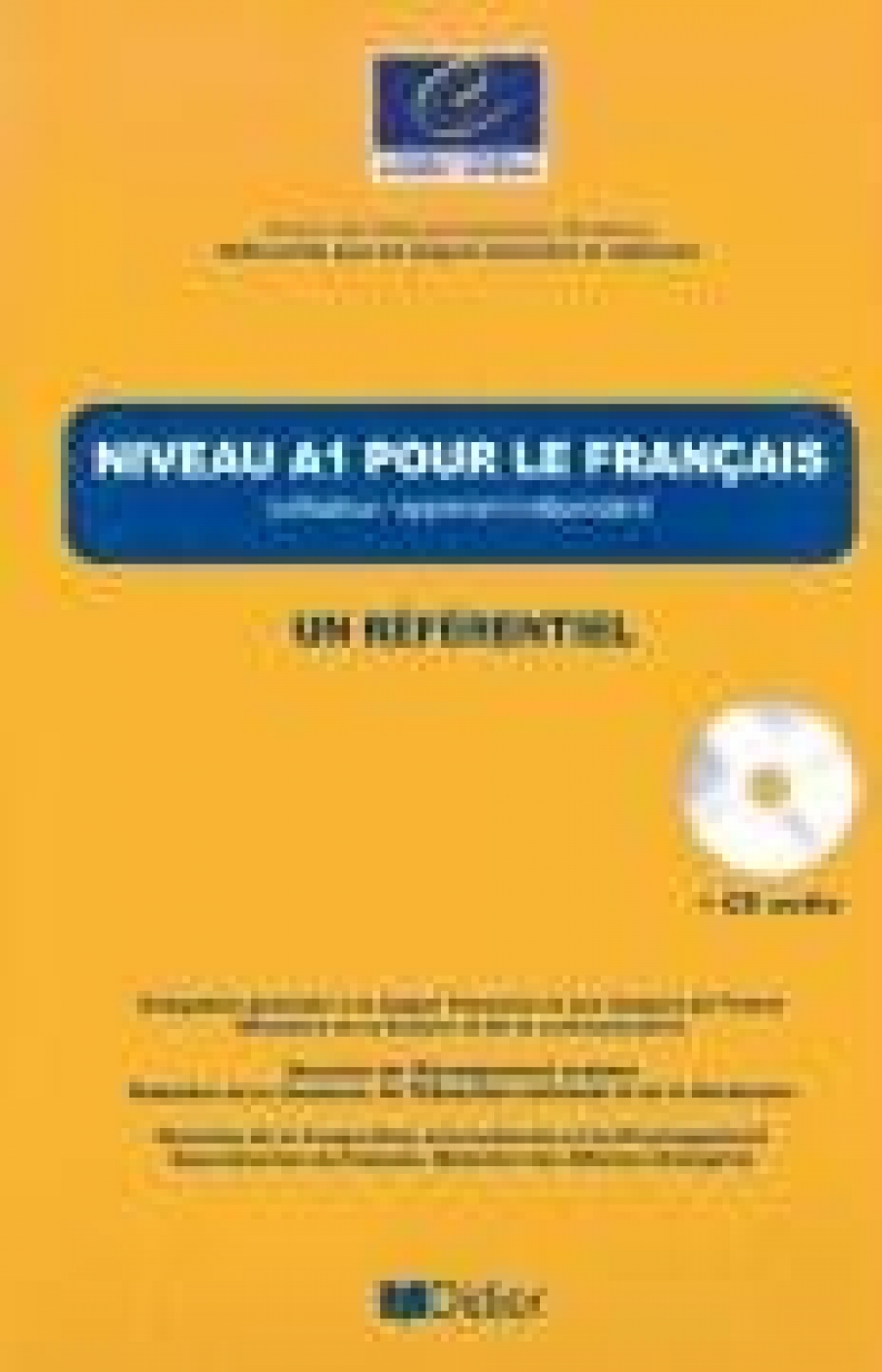 Beacco, Jean-Claude Niveau A1 pour le Français / un référentiel livre 