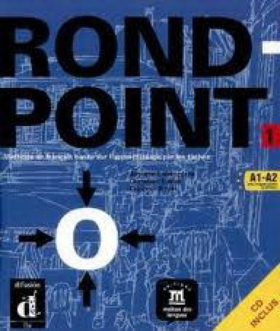 Rond-point 1 Livre de l'eleve +Disk 
