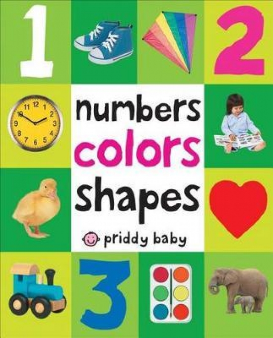 Roger, Priddy First 100 Soft to Touch Numbers, Shapes and Colors (board book) 