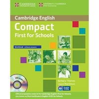 Laura Matthews, Barbara Thomas Compact First for Schools Workbook without Answers with Audio CD 