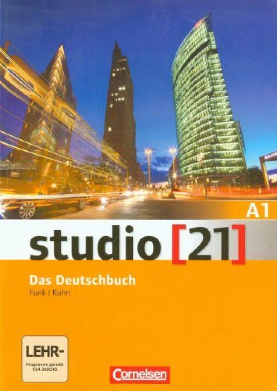 Kuhn Christina, Funk Hermann, Nielsen Laura, Rische Kerstin, hrsg. von Funk Hermann studio 21 - A1 Kurs- und Ubungsbuch mit DVD-ROM 