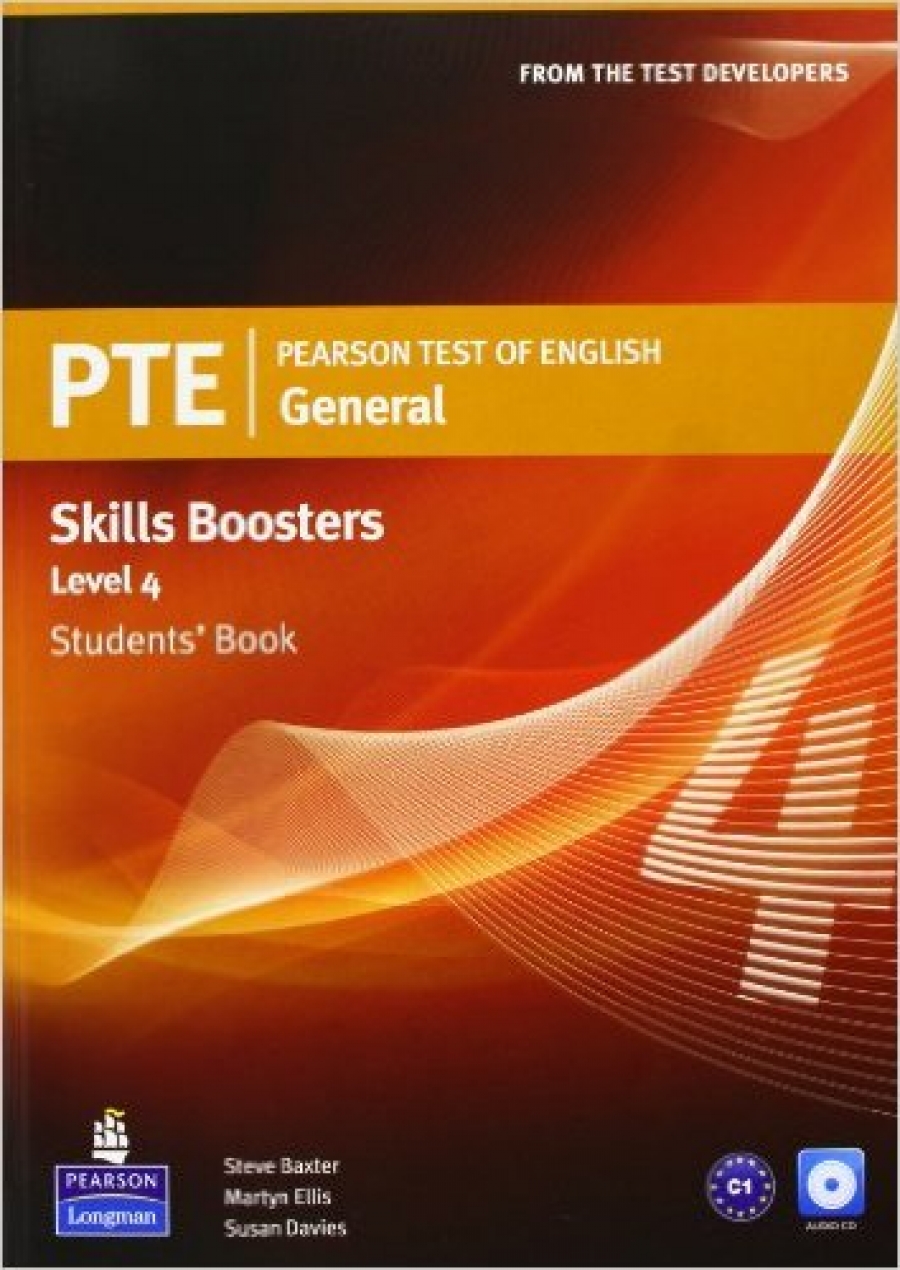 Susan Davies / Martyn Ellis PTE General Skills Booster 4 Student Book (with Audio CD) 