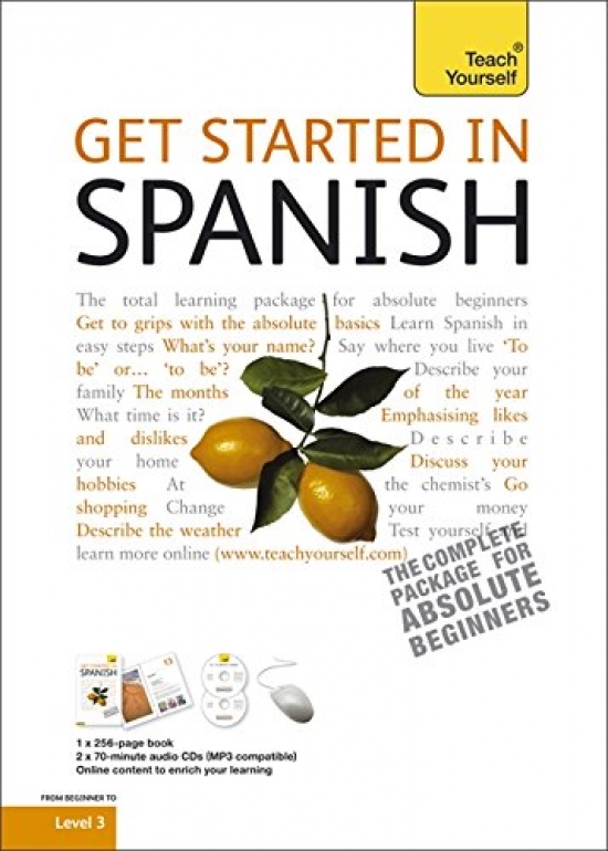 Angela, Gonzalez-Hevia Get Started In Spanish Book /CD Pk 