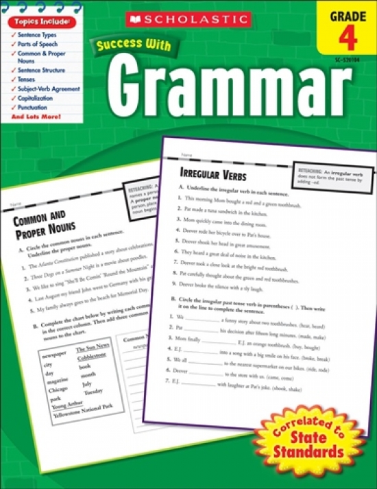 Success with Grammar, Grade 4 