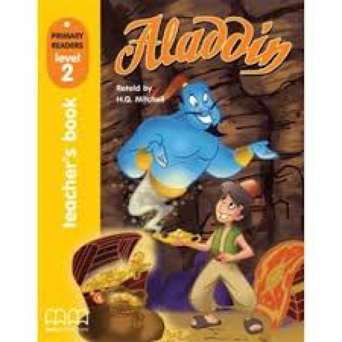 Primary Reader Level 2 Aladdin, Teachers book with Audio CD 