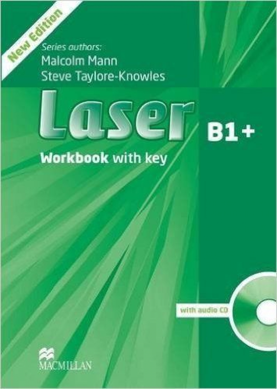 Malcolm Mann and Steve Taylore-Knowles Laser B1+ Workbook with Key and CD Pack (3rd Edition) 