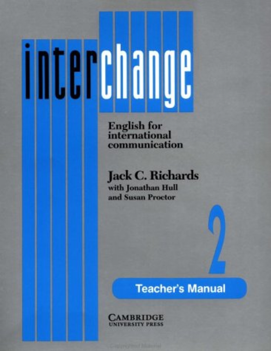 Jack C.R. Interchange 2 Teacher's manual 