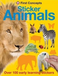 Roger, Priddy Animals - sticker book 