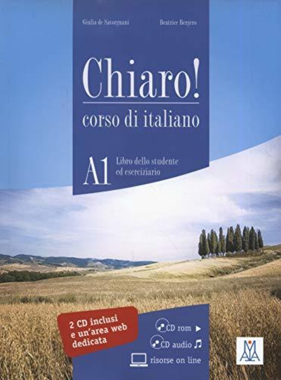 Giulia de Savorgnani, Beatrice Bergero Chiaro! A1 - Libro + CD audio + CD ROM 
