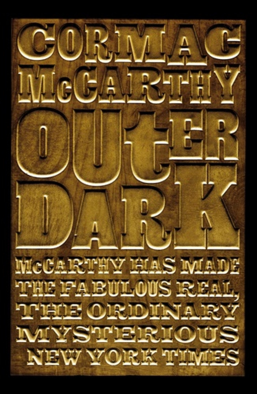 Mccarthy, Cormac Outer Dark 