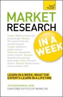Judy, Bartkowiak Market Research in a Week 
