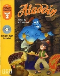 Primary Reader Level 2 Aladdin, with Audio CD 