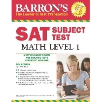Green Sharon Weiner Barron's SAT Subject Test Math Level 1, 5th Edition 