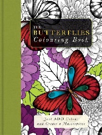 Lawson Beverley Adult Colouring-Butterflies 