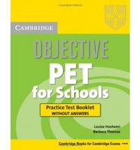 Louise H. Objective PET Pr Test Booklet no ans 