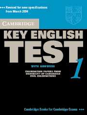 Cambridge Key English Test 1 Student's Book with Answers 