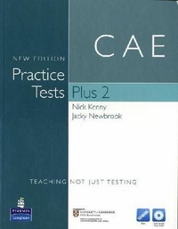 Nick Kenny, Jacky Newbrook CAE Practice Tests Plus 2 New Edition Book (without Key) and Multi-ROM 