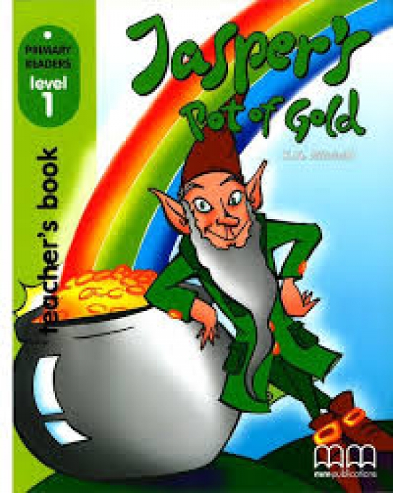 Primary Reader Level 1 Jaspers pot of gold, Teachers book With Audio CD 