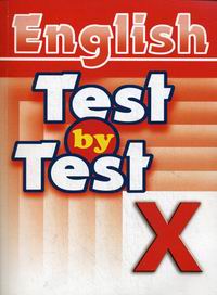  ..,  ..  . . ,  . .  X .      10         . Test by Test 