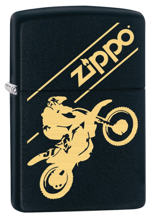  ZIPPO Moto Cross   Black Matte, /, , , 36x12x56  29528 