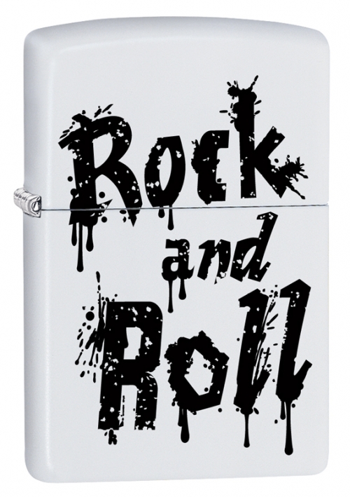  ZIPPO Rock and Roll   White Matte, /, , , 36x12x56  29538 